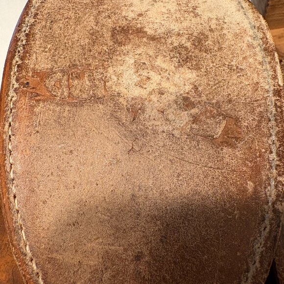 FREEBIRD Boots Light Brown with 3 Zippers + Tan Roping - Picture 11 of 11